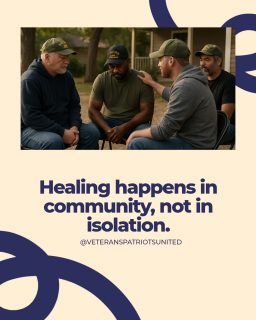 When you’re in pain, it’s easy to shut everyone out.
But silence grows heavier in a vacuum.
That’s why Veterans & Patriots United creates space for real connection, without judgment, without pressure. 

Recovery doesn’t require perfection.
It just takes people who won’t let you disappear.

 Tag someone who’s had your back.

#SupportVeterans #vpu #VeteransPatriotsUnited #veterans  #veteranshelpingveterans #WellnessWednesday